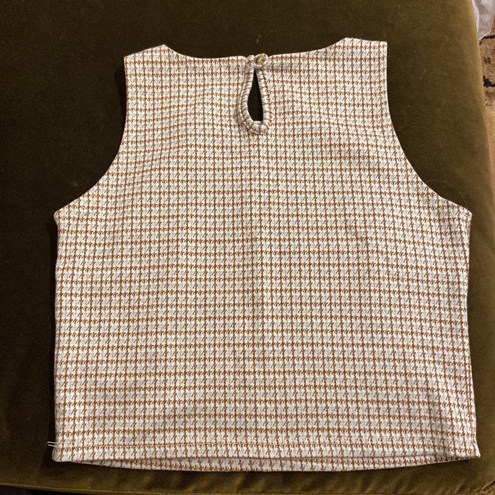 Altar'd State Pattern Crop Top - Picture 3 of 3